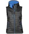 PFV-2W Stormtech Ladies Gravity Bodywarmer Black / Marine Blue colour image